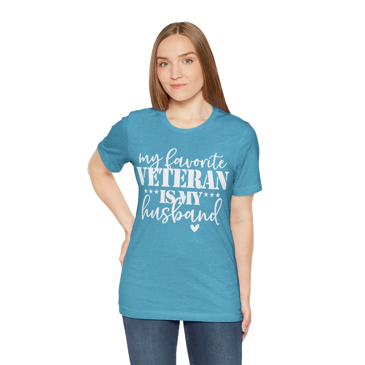 Veteran Husband shirt-Gift for Wife-Gift for her-Veteran's Wife Shirt-Proud Wife Tee-Veteran's Day Shirt