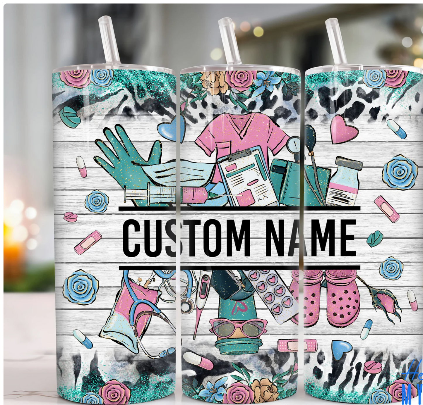 Personalized Nurse Tumbler