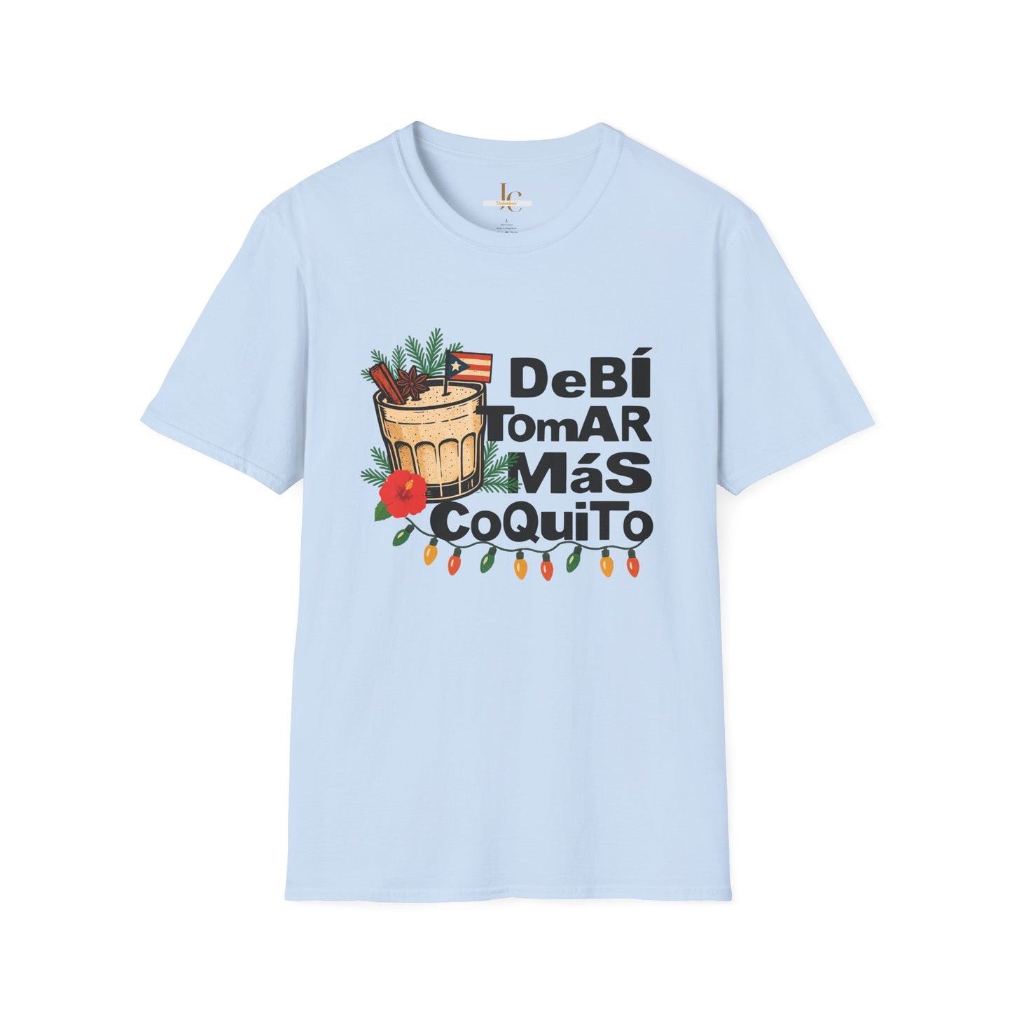 Puerto Rico Shirt- Coquito Tee Shirt- Puerto Rico Gifts-Puertorican Tshirts- Coquito Season Shirt