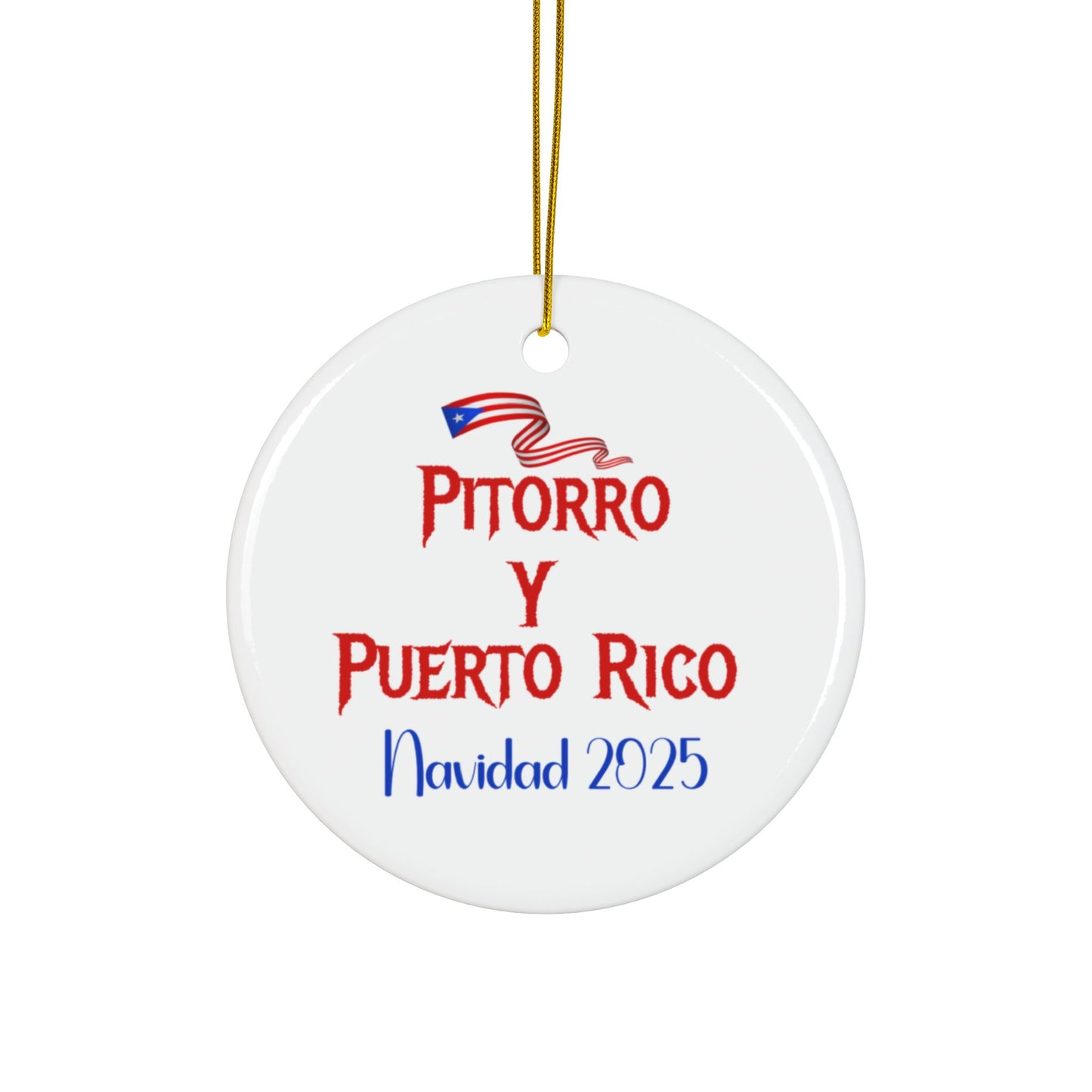 Puerto Rican Christmas Ornaments, Gift for Friends, Puerto Rico-Navidad-Puerto Rico Gifts- BFF Gift- Gift for him-Unique gifts-Boricua Gifts
