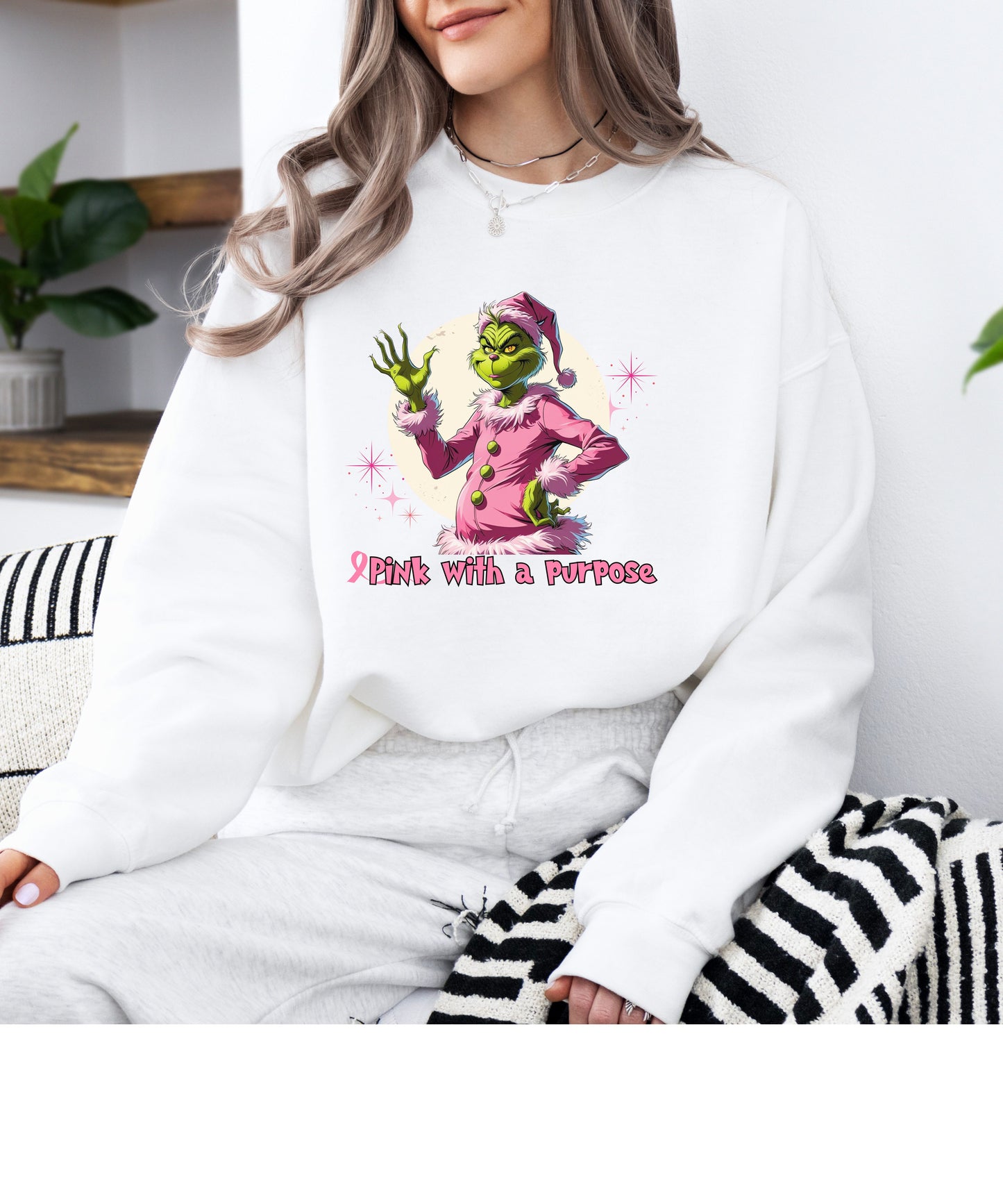 Grinch Sweater-October Sweatshirt-Grinch Sweatshirt-Grinch Sweatshirts-Gift for friend-Gift for Family-Unique Gifts-trendy sweatshirt-Grinch