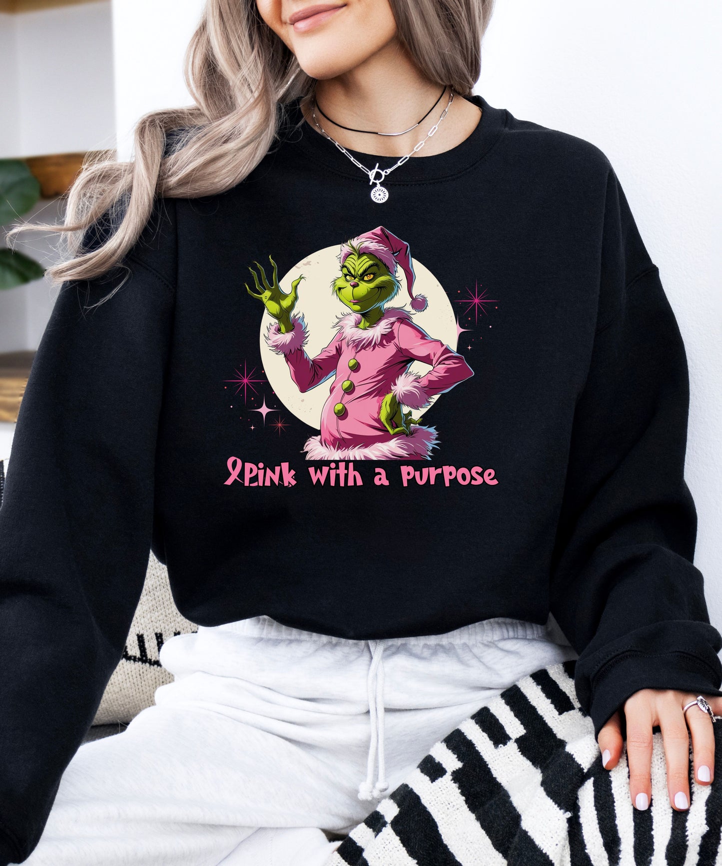 Grinch Sweater-October Sweatshirt-Grinch Sweatshirt-Grinch Sweatshirts-Gift for friend-Gift for Family-Unique Gifts-trendy sweatshirt-Grinch