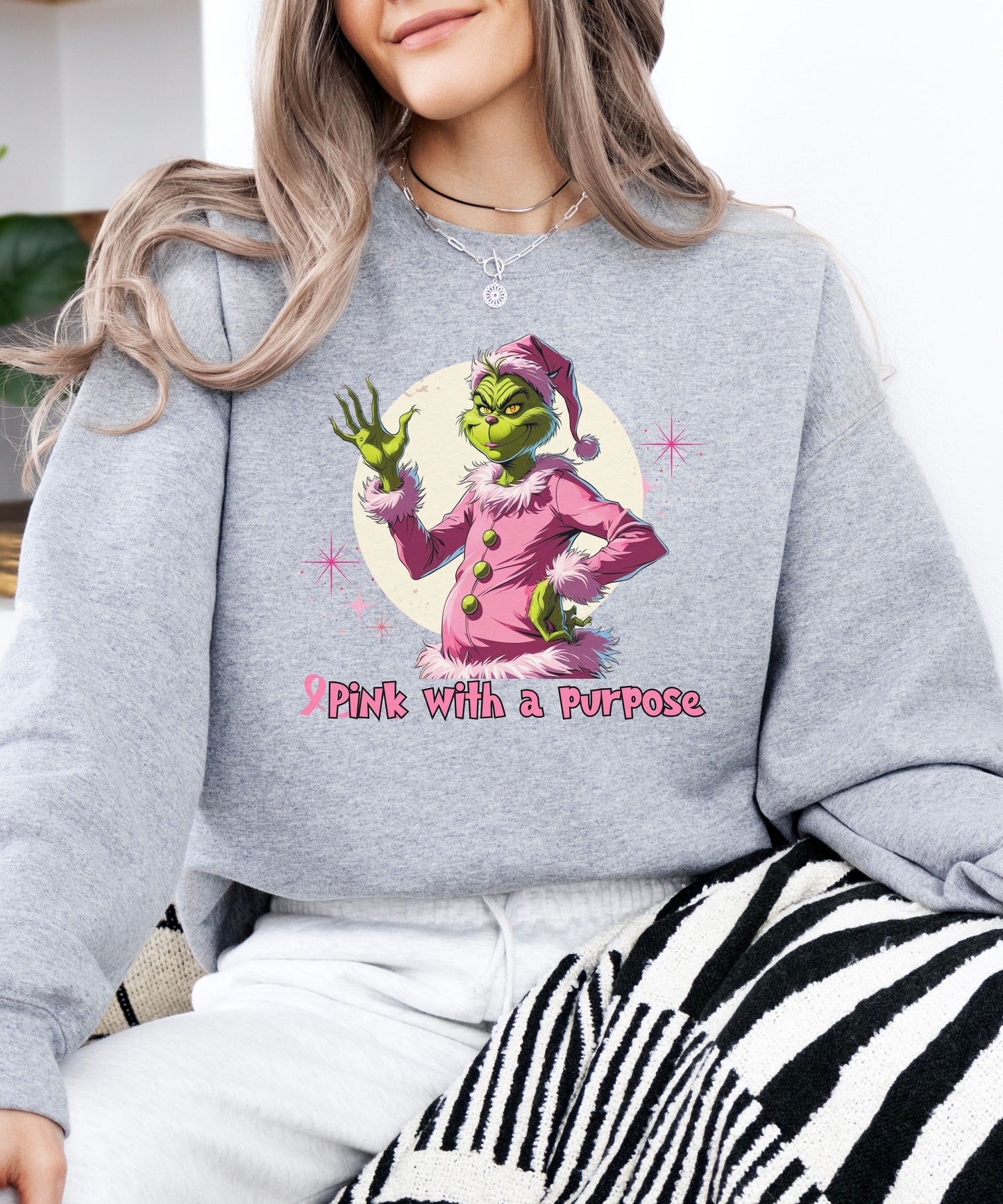 Grinch Sweater-October Sweatshirt-Grinch Sweatshirt-Grinch Sweatshirts-Gift for friend-Gift for Family-Unique Gifts-trendy sweatshirt-Grinch