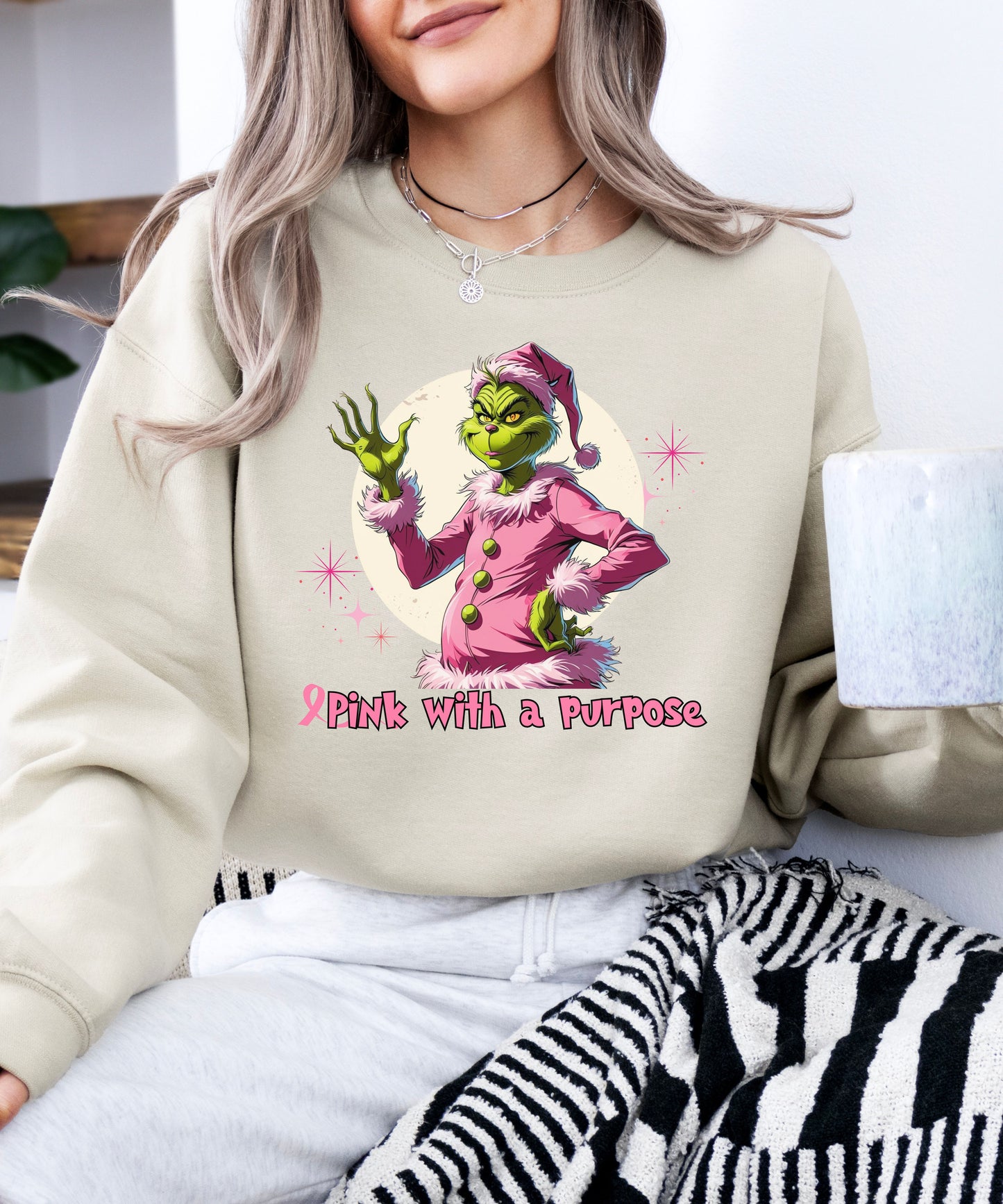 Grinch Sweater-October Sweatshirt-Grinch Sweatshirt-Grinch Sweatshirts-Gift for friend-Gift for Family-Unique Gifts-trendy sweatshirt-Grinch
