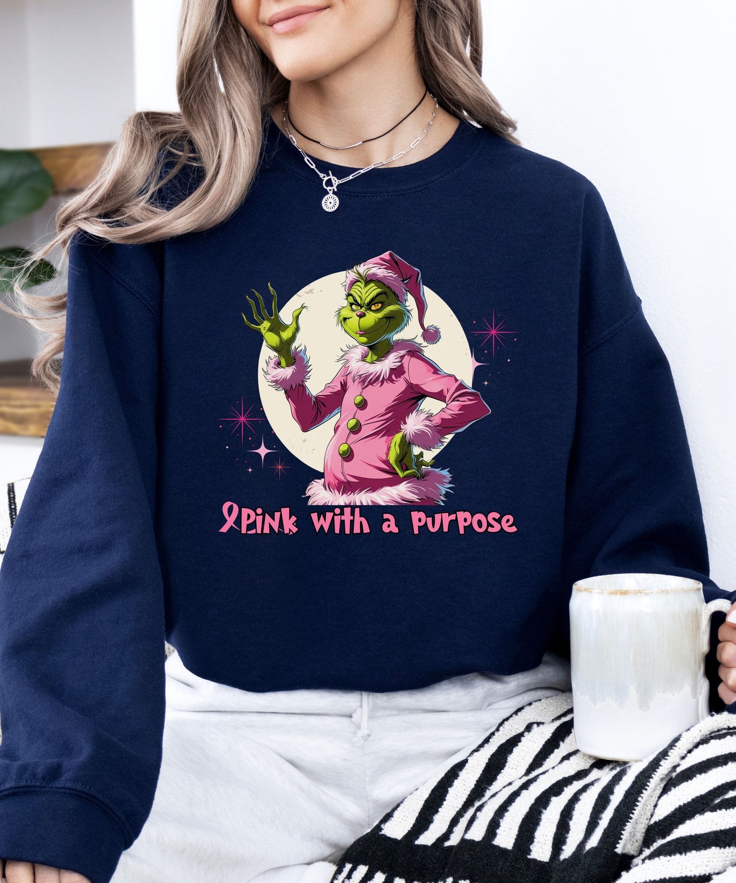 Grinch Sweater-October Sweatshirt-Grinch Sweatshirt-Grinch Sweatshirts-Gift for friend-Gift for Family-Unique Gifts-trendy sweatshirt-Grinch