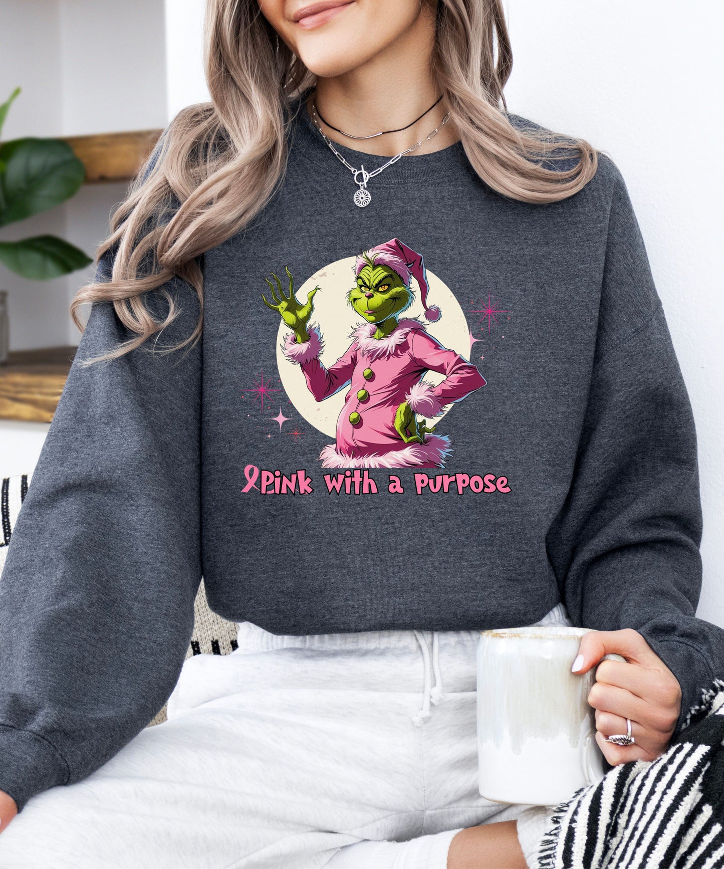 Grinch Sweater-October Sweatshirt-Grinch Sweatshirt-Grinch Sweatshirts-Gift for friend-Gift for Family-Unique Gifts-trendy sweatshirt-Grinch