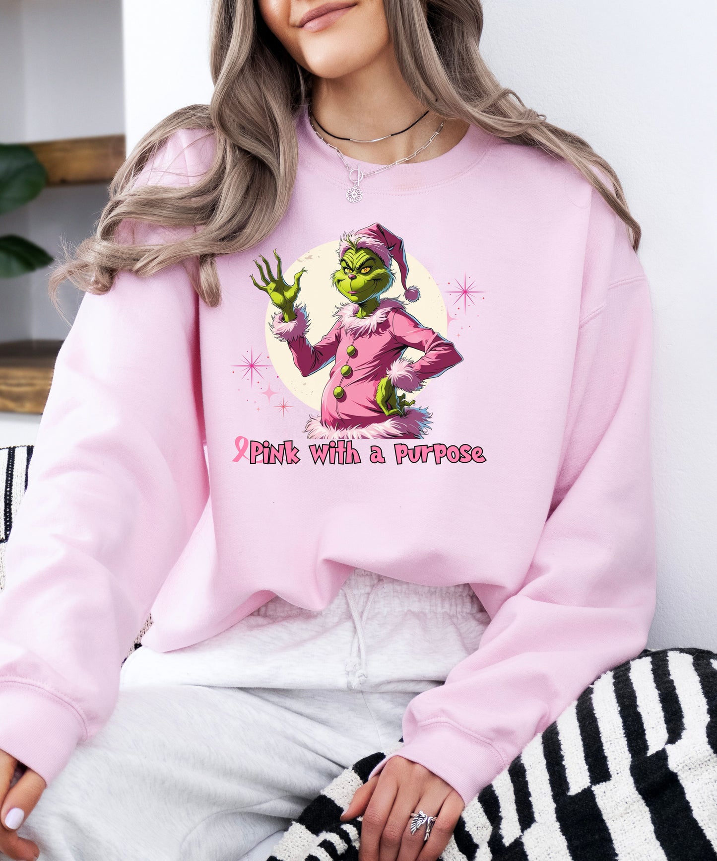 Grinch Sweater-October Sweatshirt-Grinch Sweatshirt-Grinch Sweatshirts-Gift for friend-Gift for Family-Unique Gifts-trendy sweatshirt-Grinch