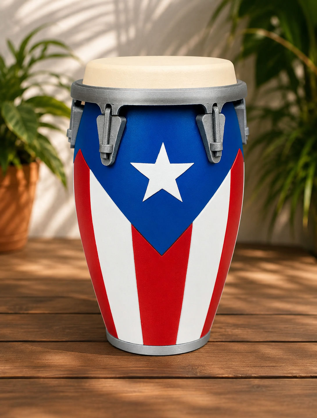 3D Puerto Rico Conga Can Holder 12 oz.